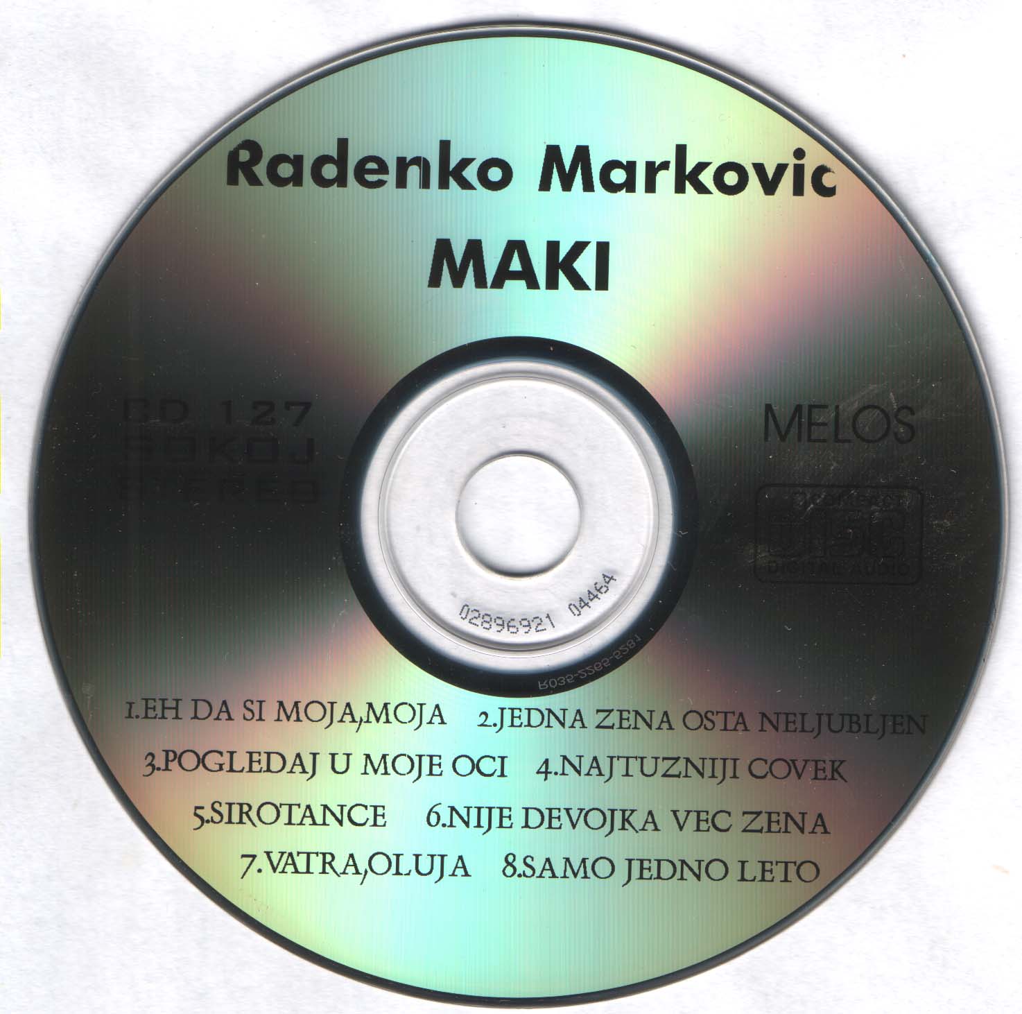 Radenko Markovic Cd