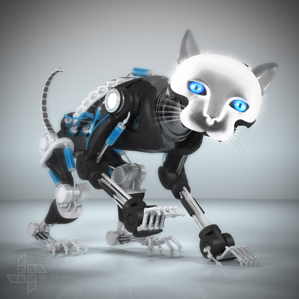 robot cat 13