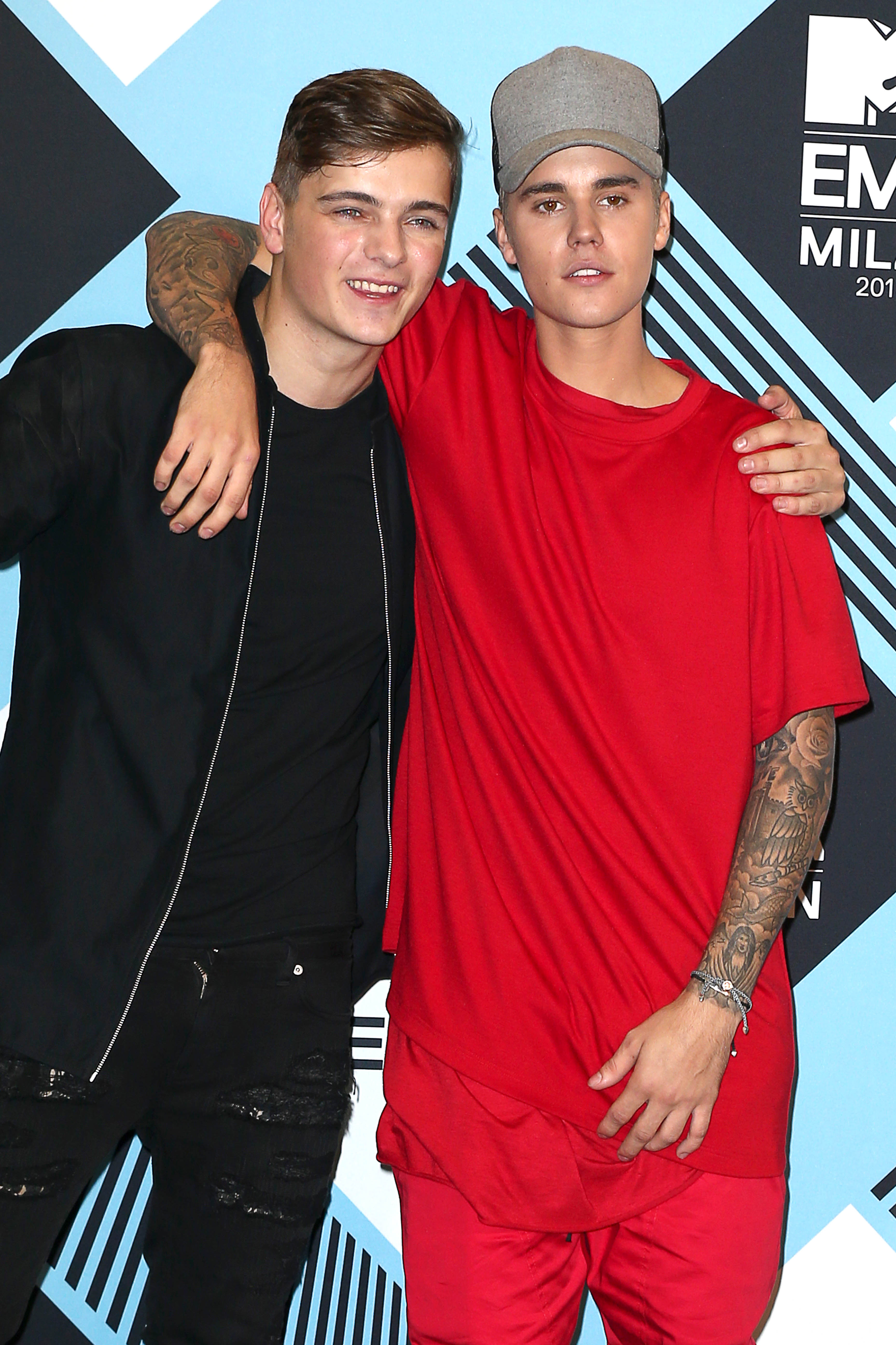 Justin Bieber attends the MTV EMAs 2015