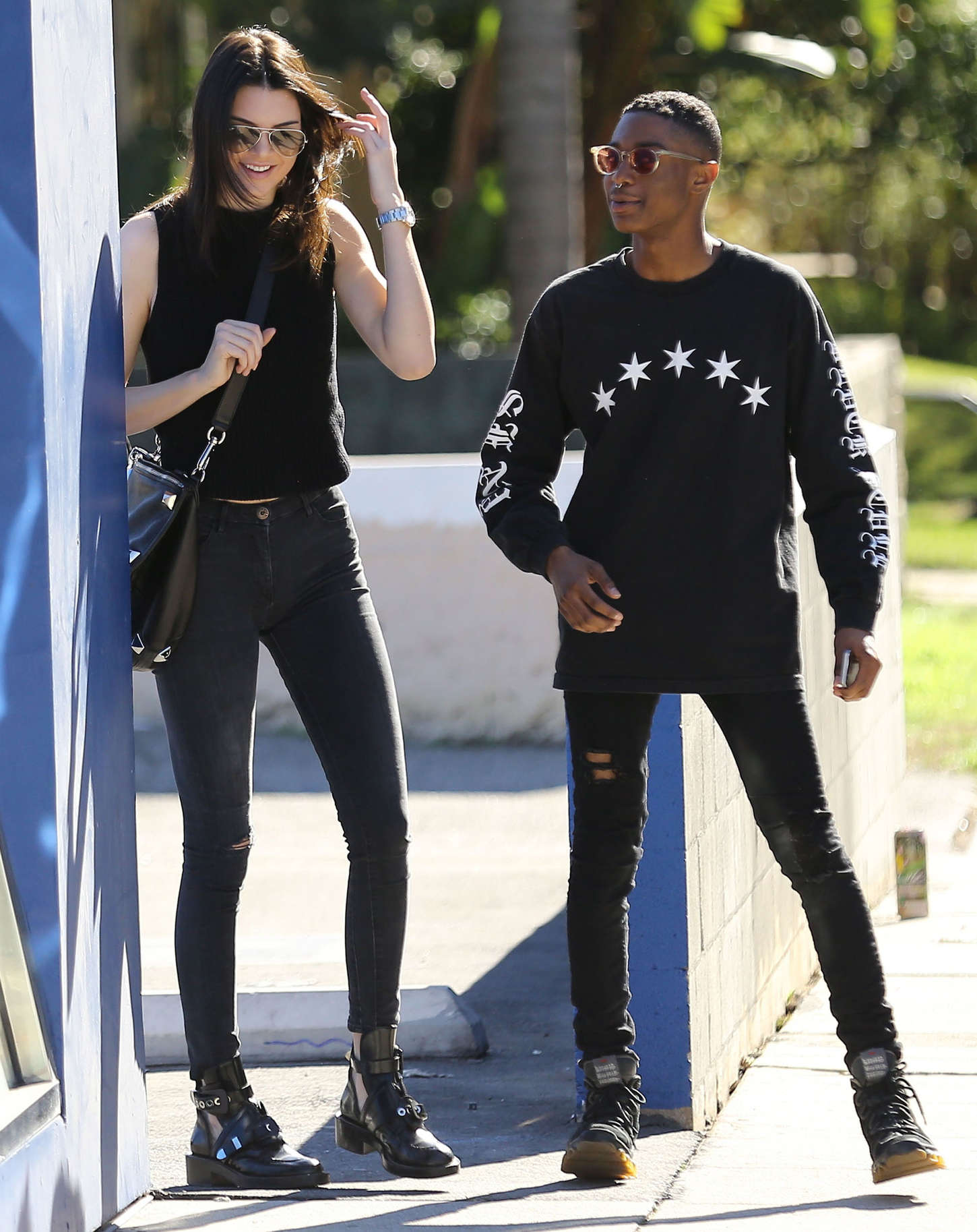 Kendall Jenner in Tight Ripped Jeans 24