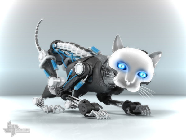 robot cat 14