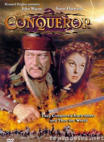 The Conqueror 1956 film poster 2